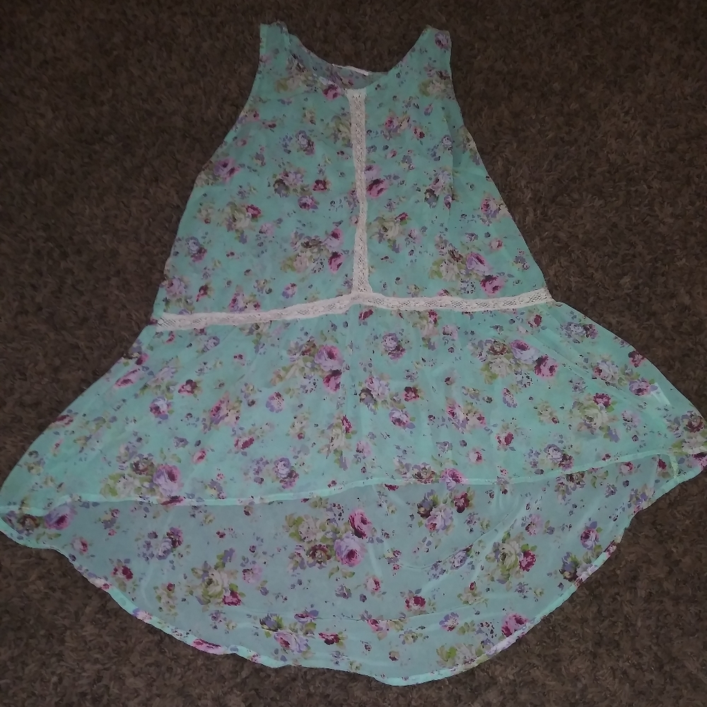 Long flowing tank top